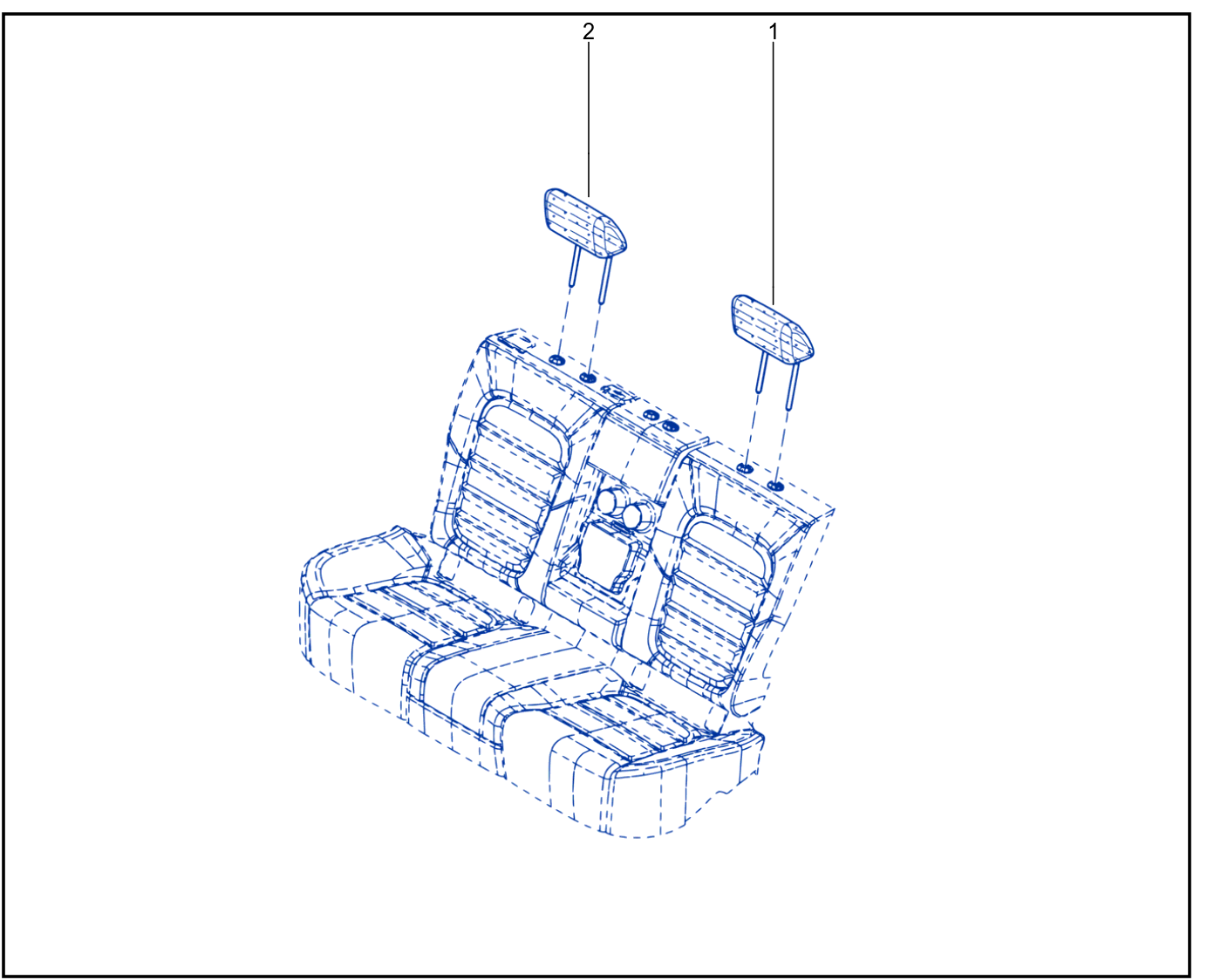 Headrest - 01105934