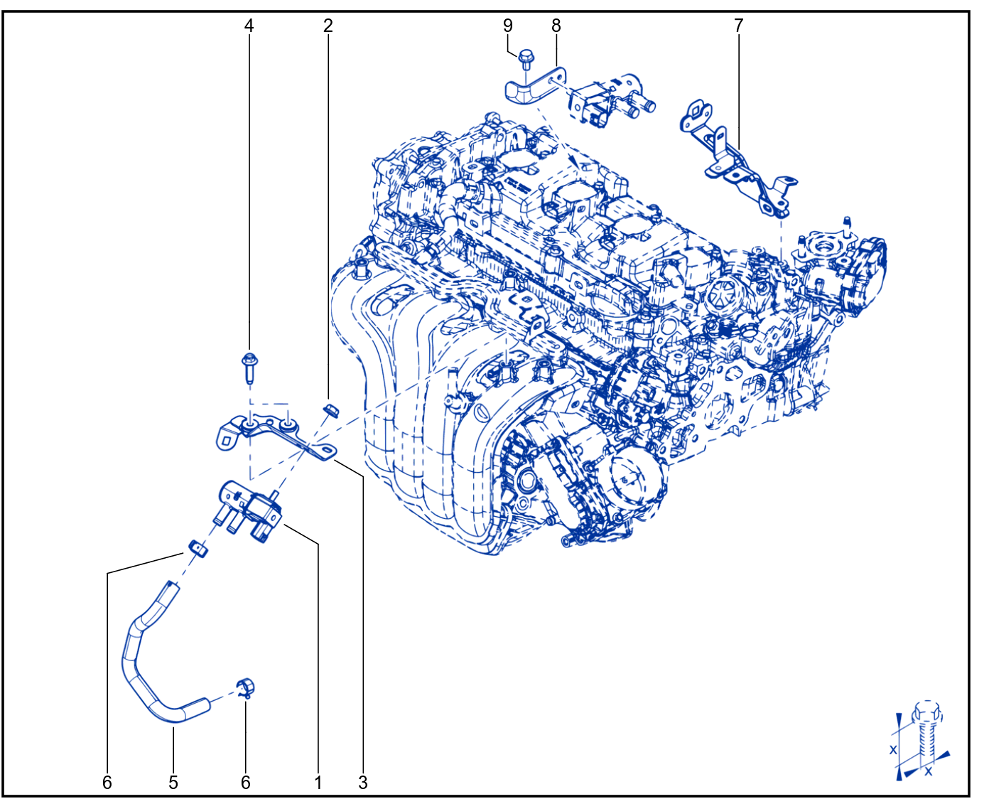 Fuel Vapour Recirculation - 01106022