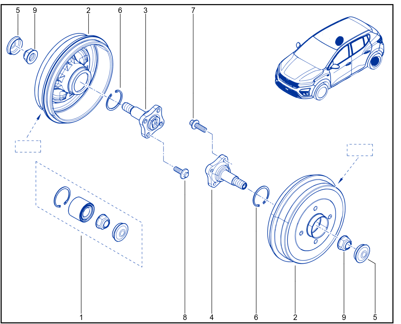 Rear Brake - 01106377