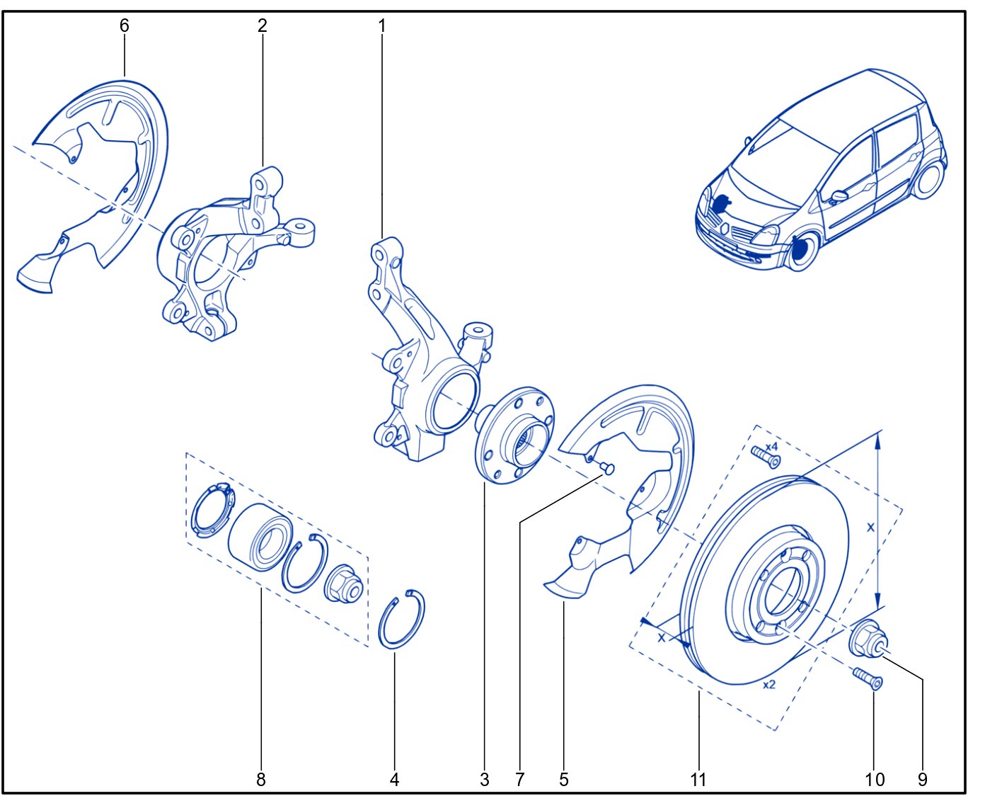 Front Brake - 01106462