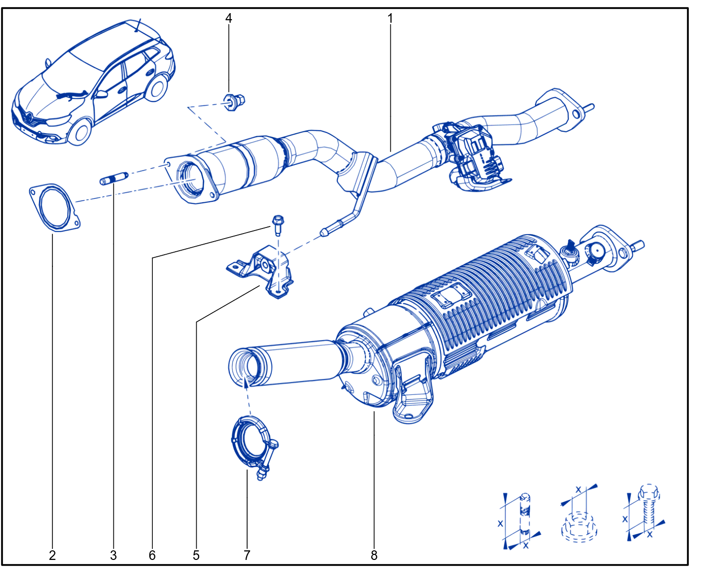 Exhaust Pipe - 01106501
