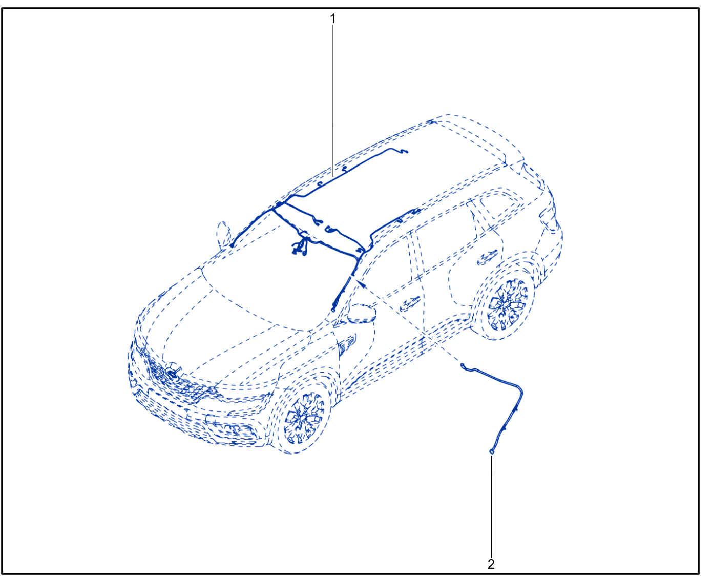Wiring - Passenger Compartment Components - 01106513