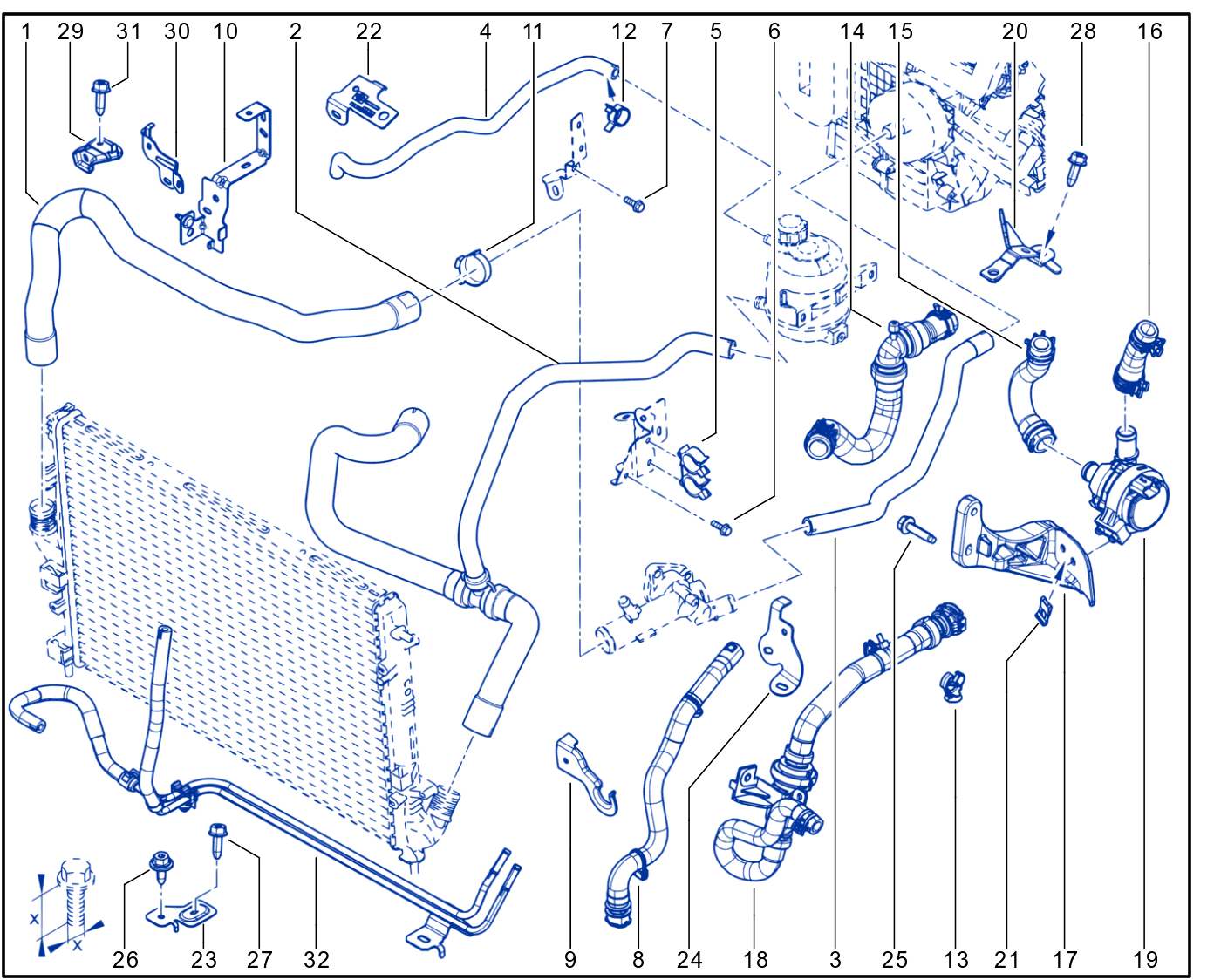 Coolant Circuit - 01106610