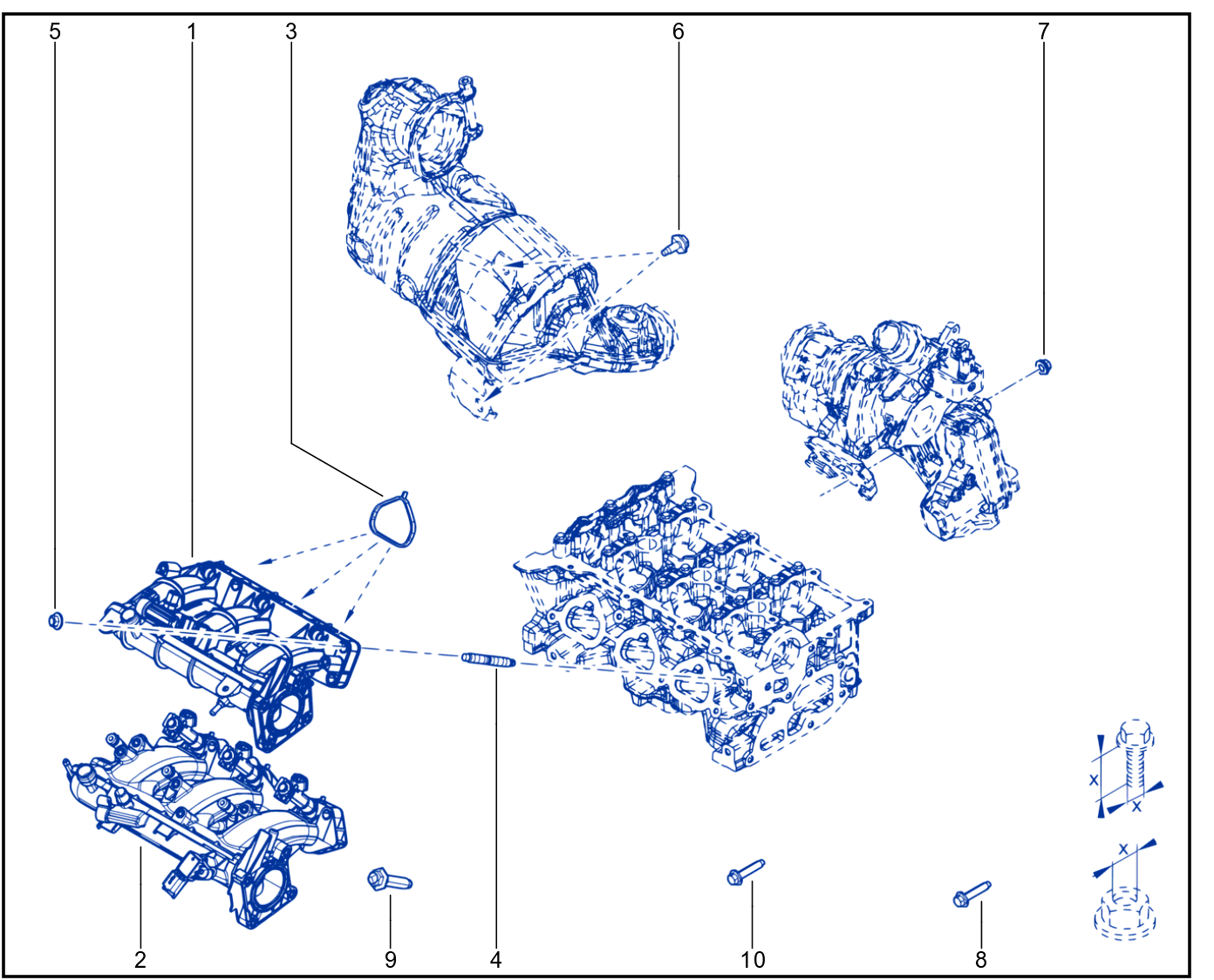 Exhaust Manifold - 01106719