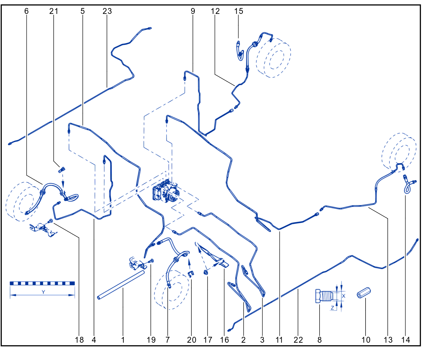 Brake Circuit - 01106805