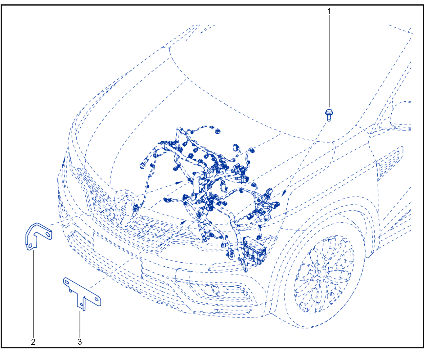 Wiring - Engine Components - 01106840