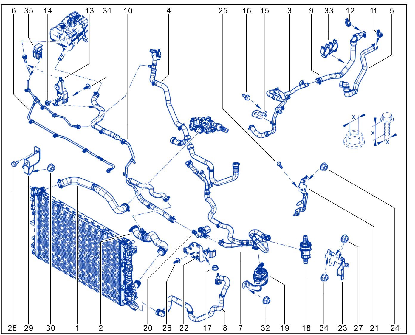 Coolant Circuit - 01106841