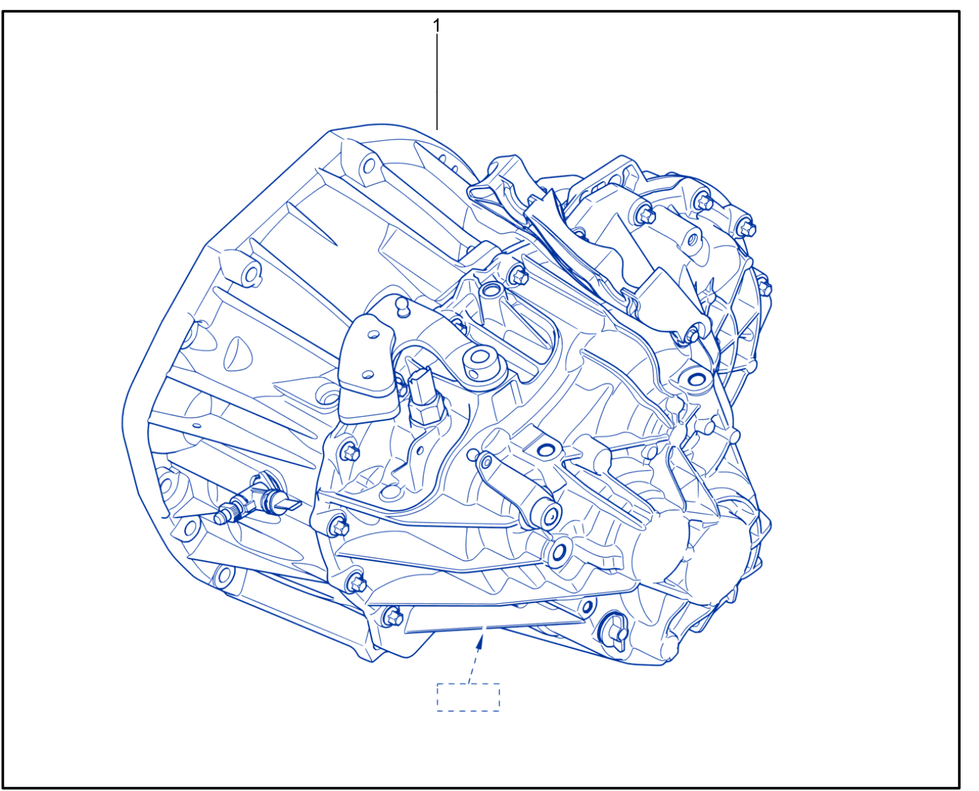 Assembled Gearbox - 01106857