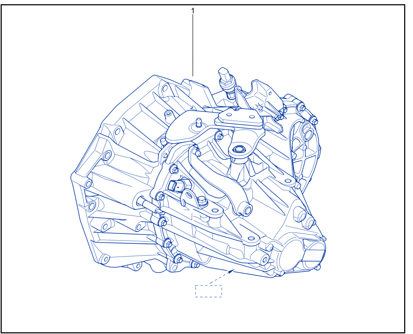 Assembled Gearbox - 01106883