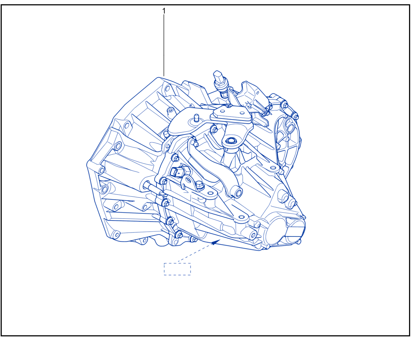 Assembled Gearbox - 01106885