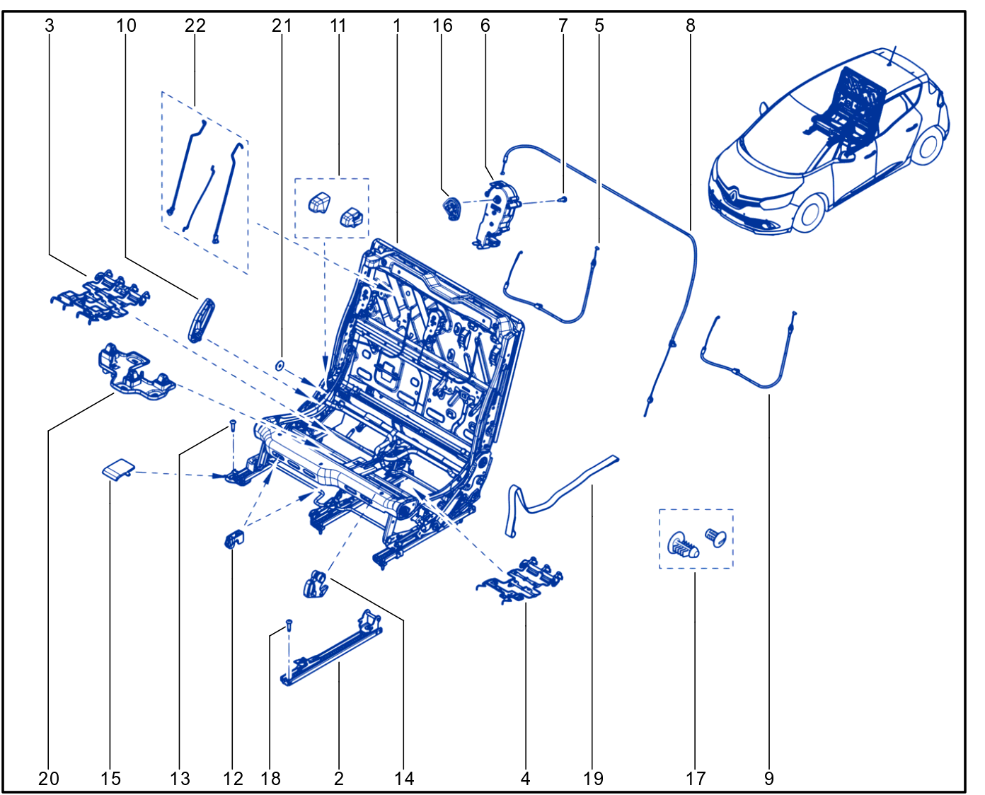 Frame - Runner - 01106924