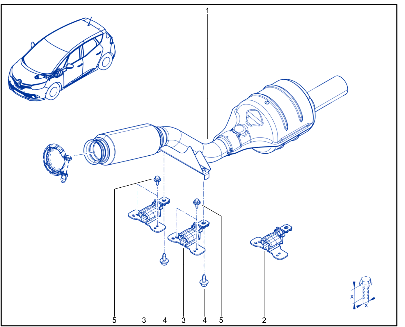 Exhaust Pipe - 01106936
