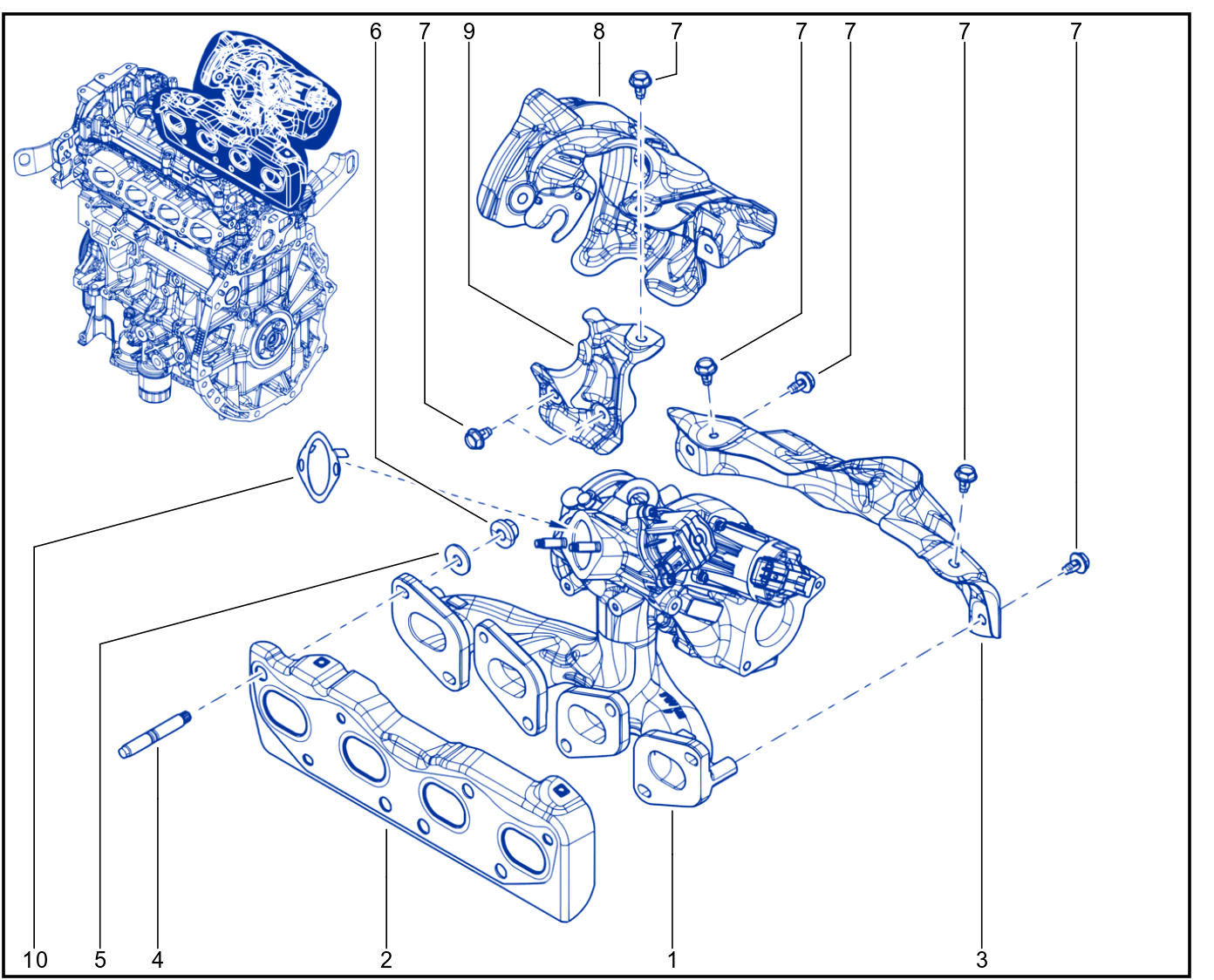 Exhaust Manifold - 01106974