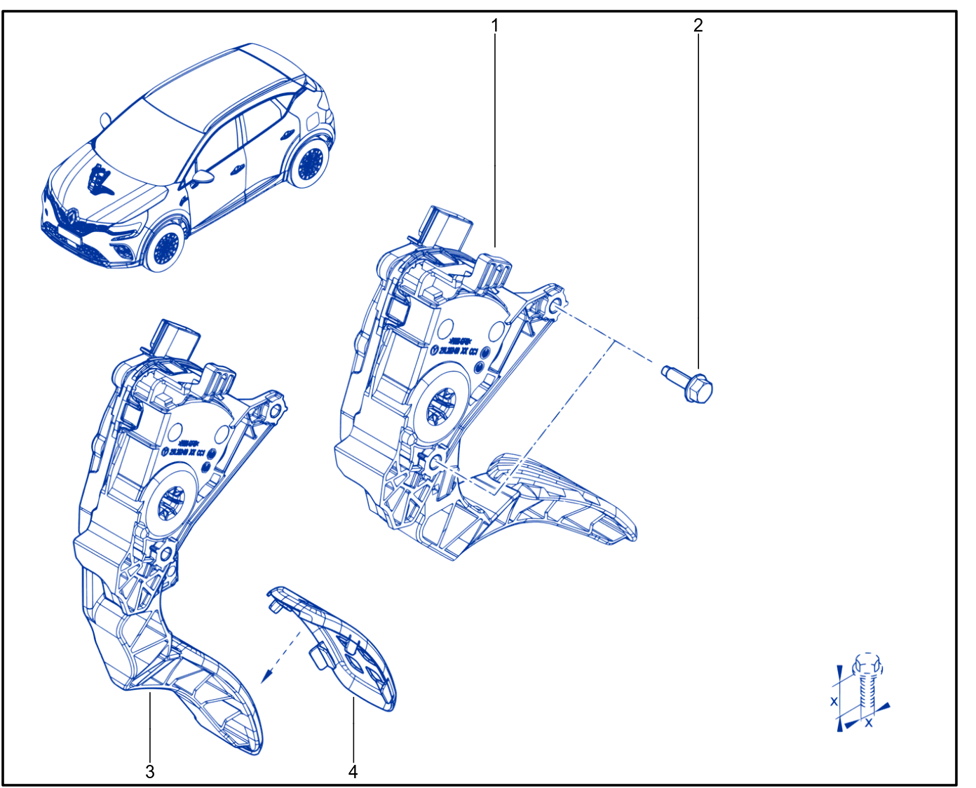 Pedal Assembly - 01106988