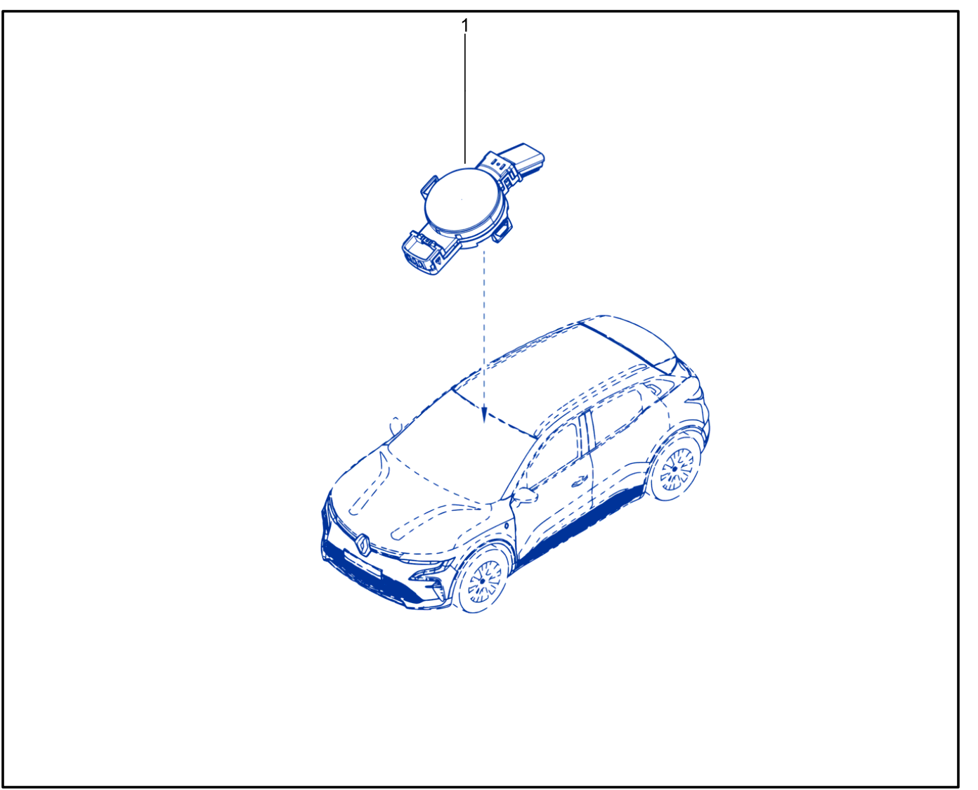 Steering Wheel Control - 01107038