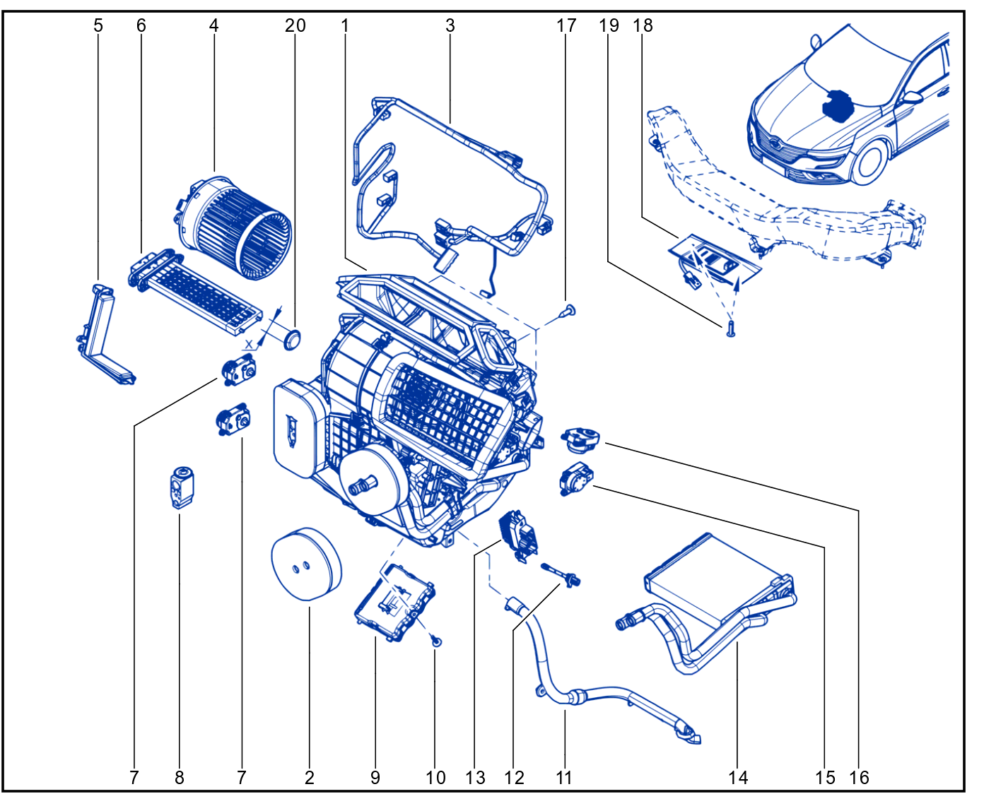 Passenger Compartment Filter - 01107074