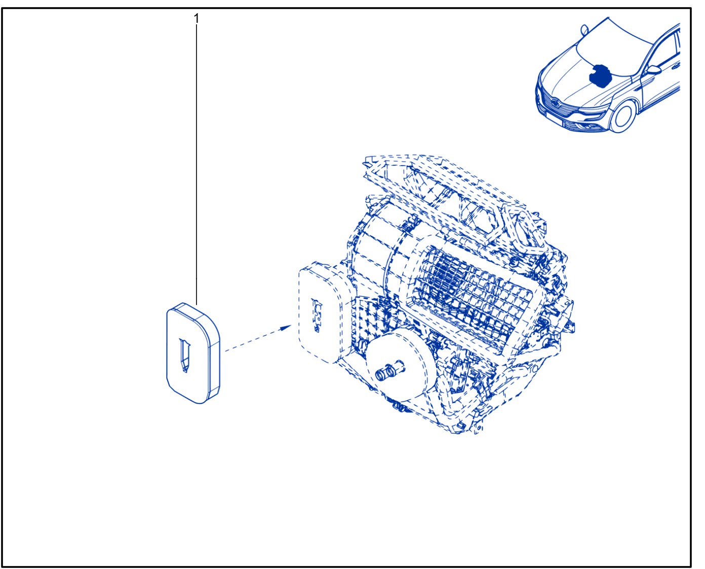 Traction Battery Air Conditioning - 01107082