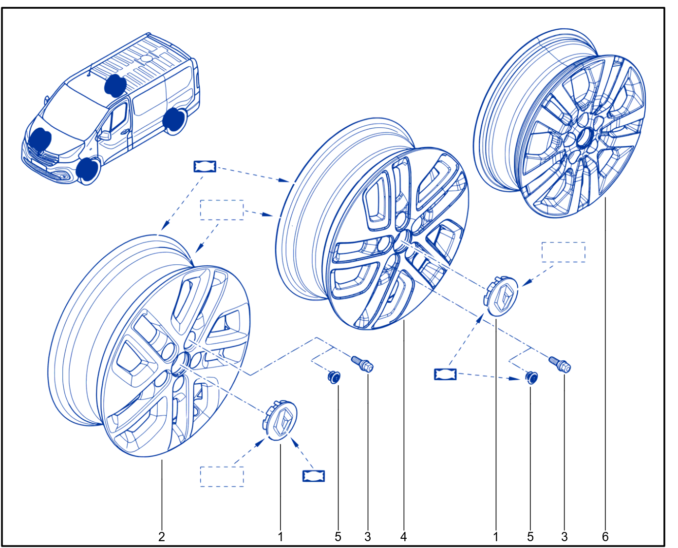 Wheel Nut - 01107110