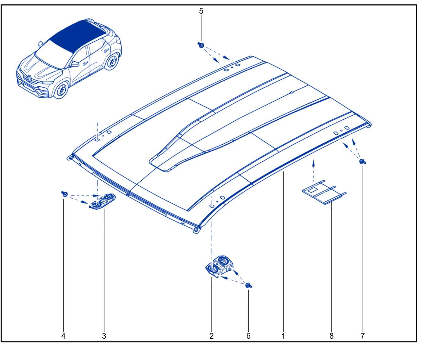Roof - 01107113