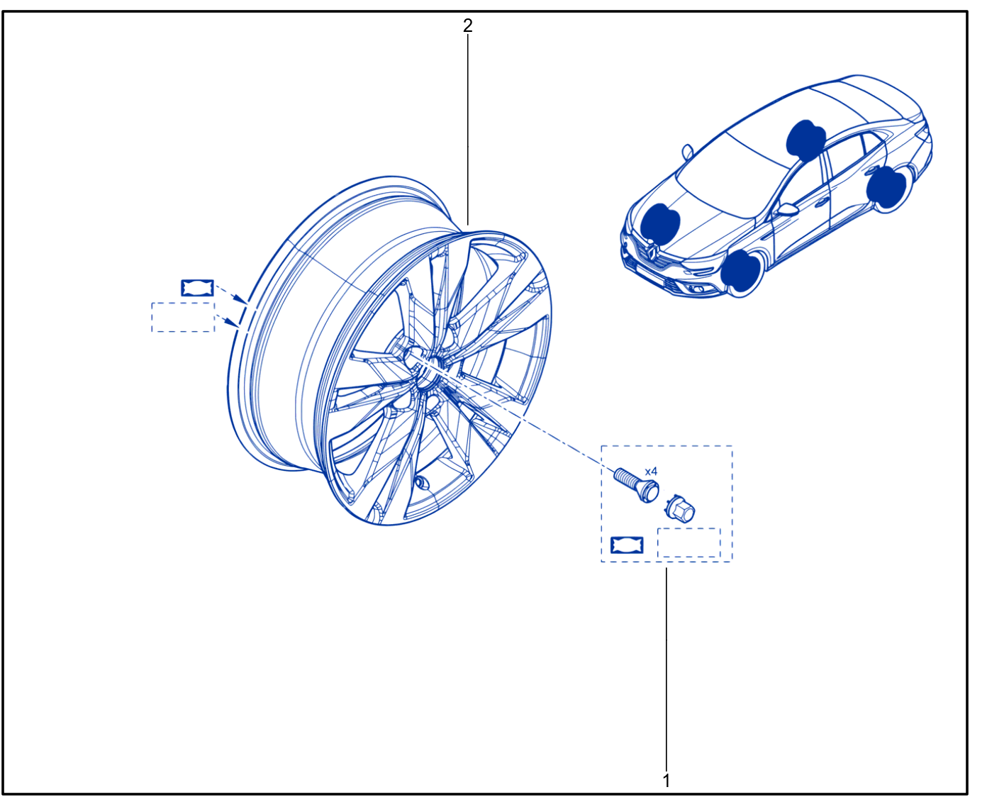Wheel Nut - 01107171