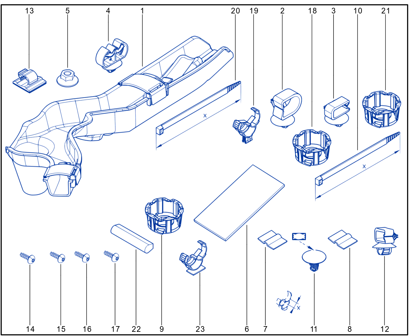 Wiring - Passenger Compartment Components - 01107245