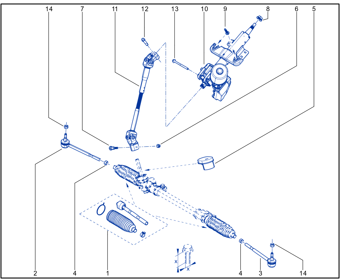 Steering Column - 01107279