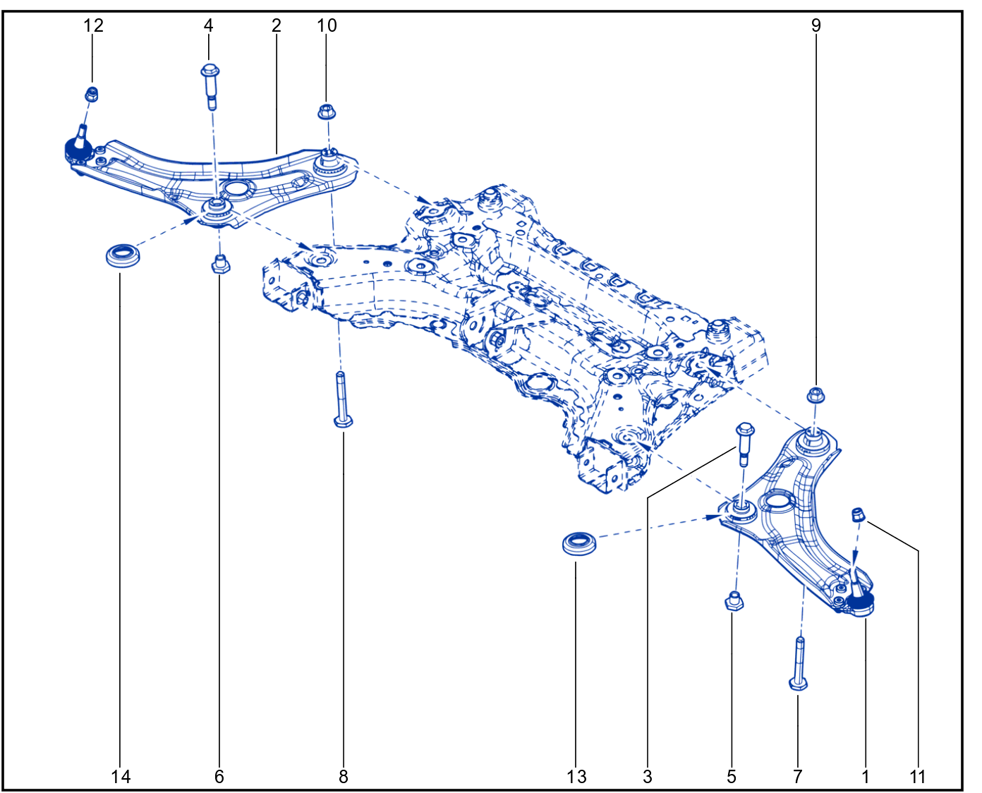 Front Axle Component - 01107326