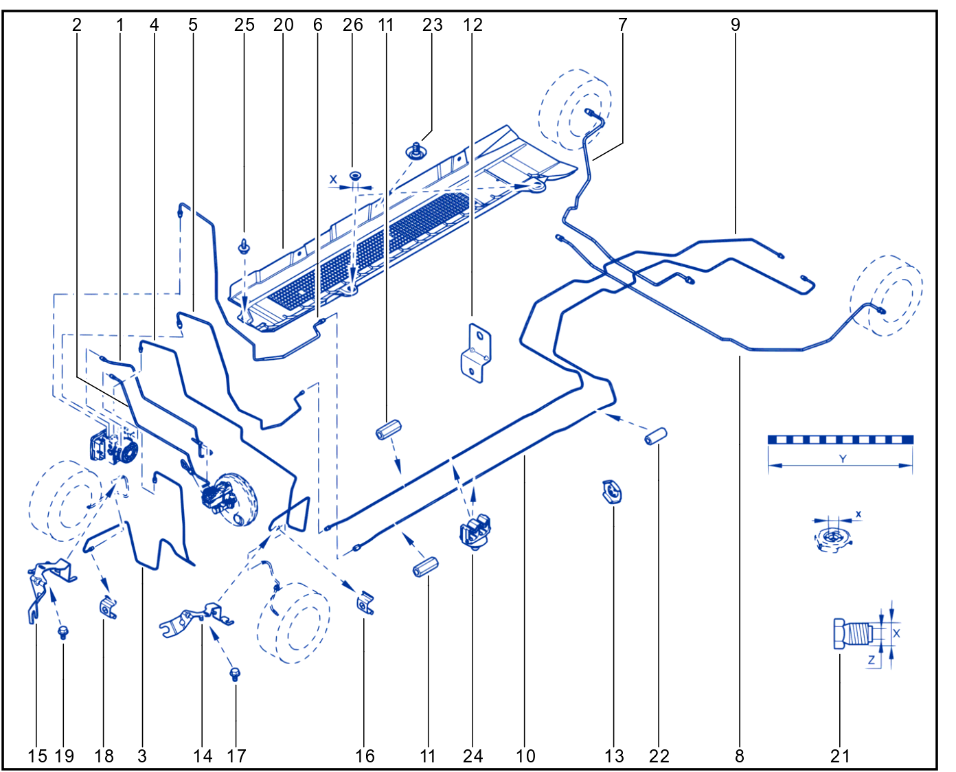 Brake Circuit - 01107395