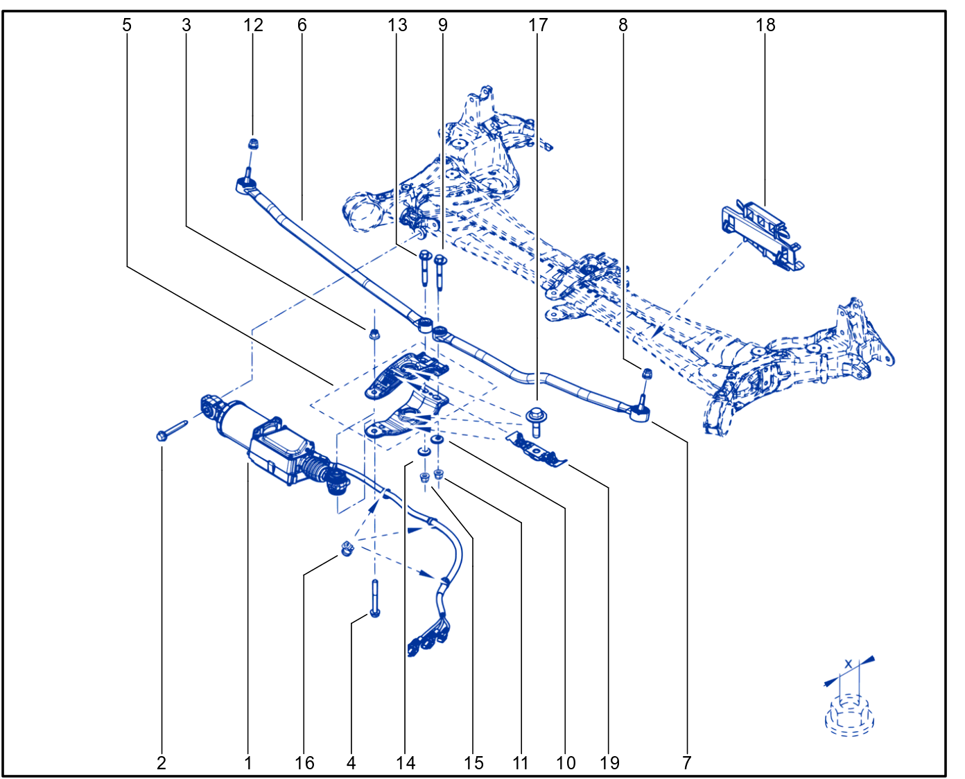Rear Axle Component - 01107412