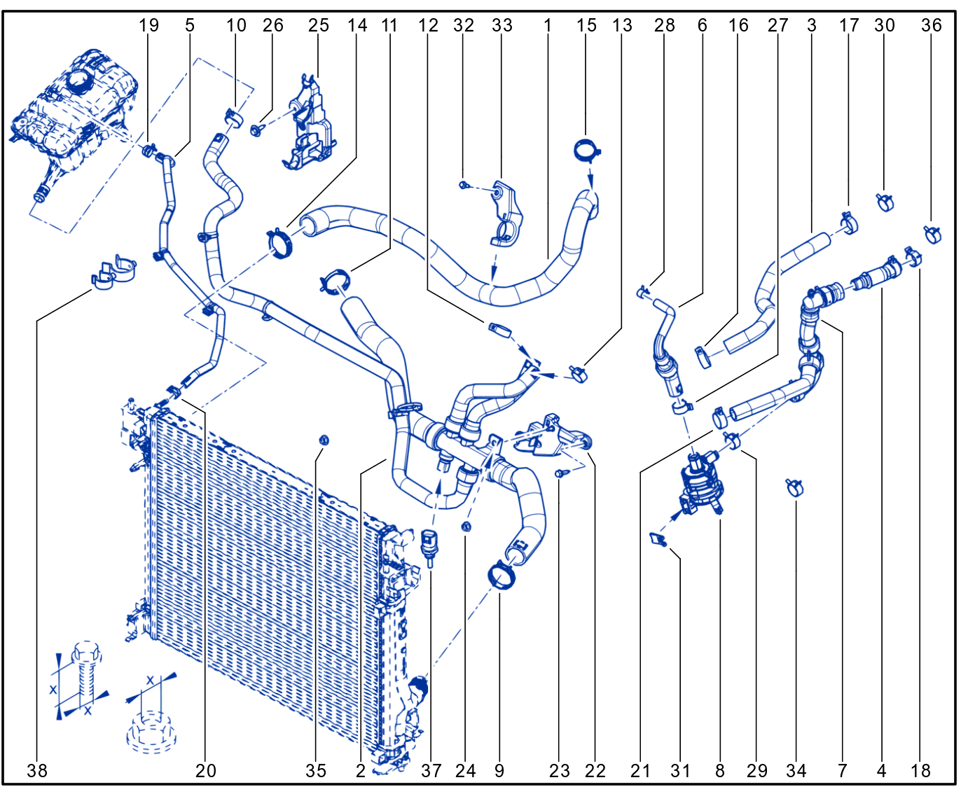 Coolant Circuit - 01107484