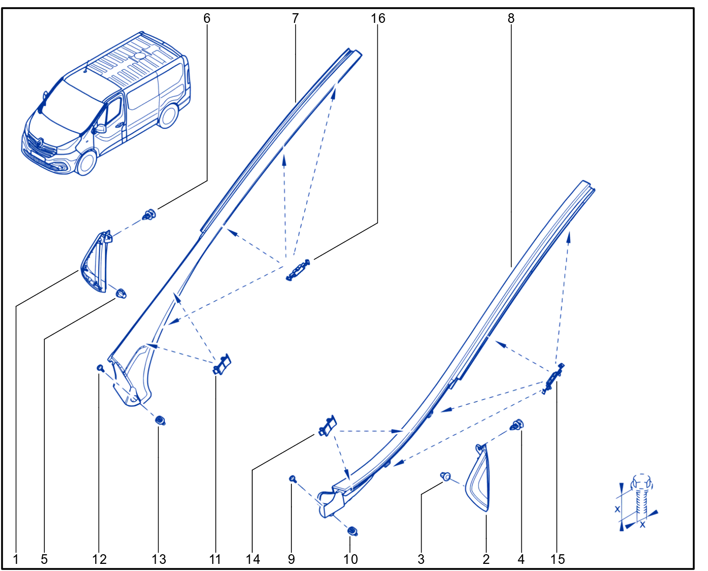 Protection Strip - Trim - 01107589