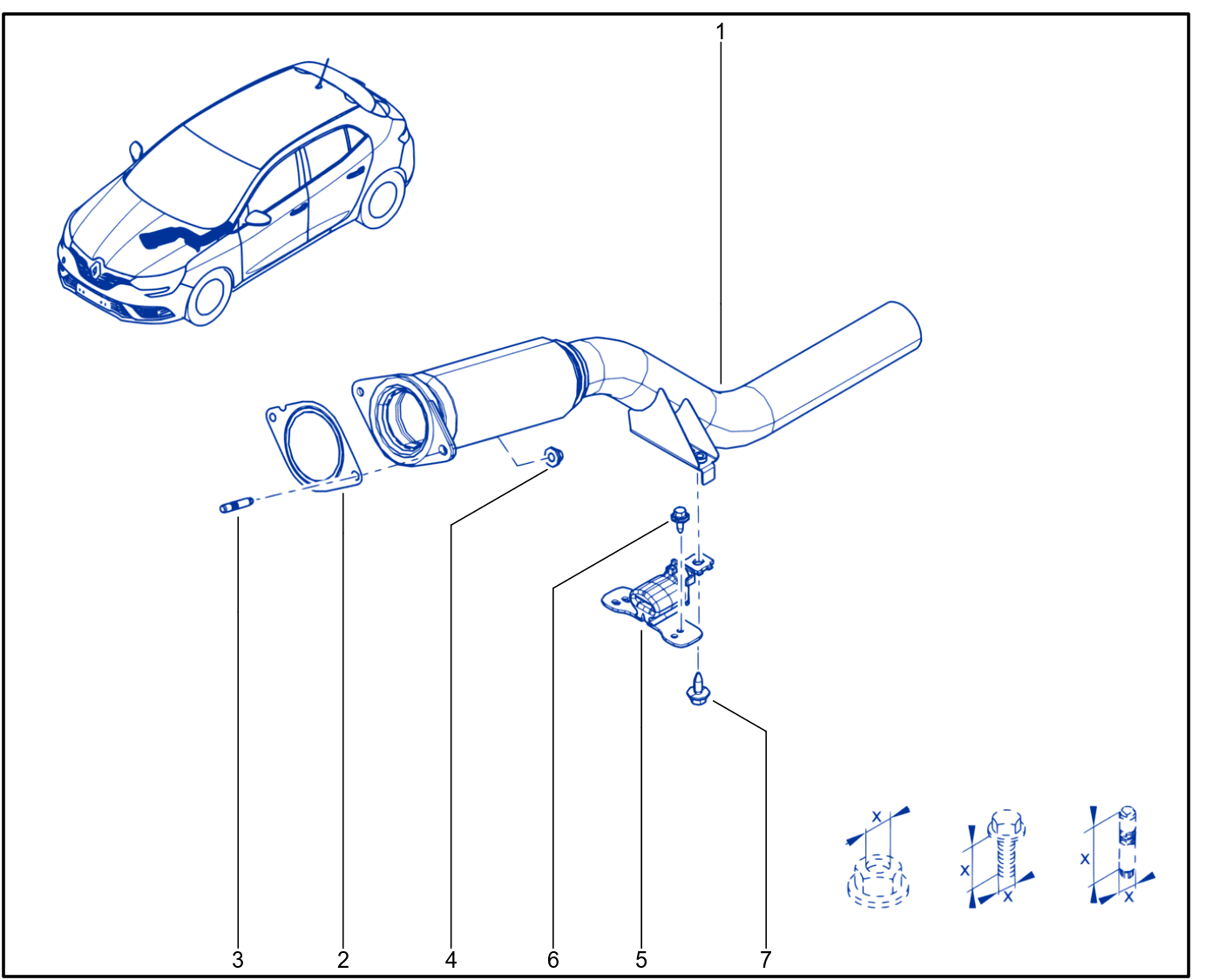 Exhaust Pipe - 01107617