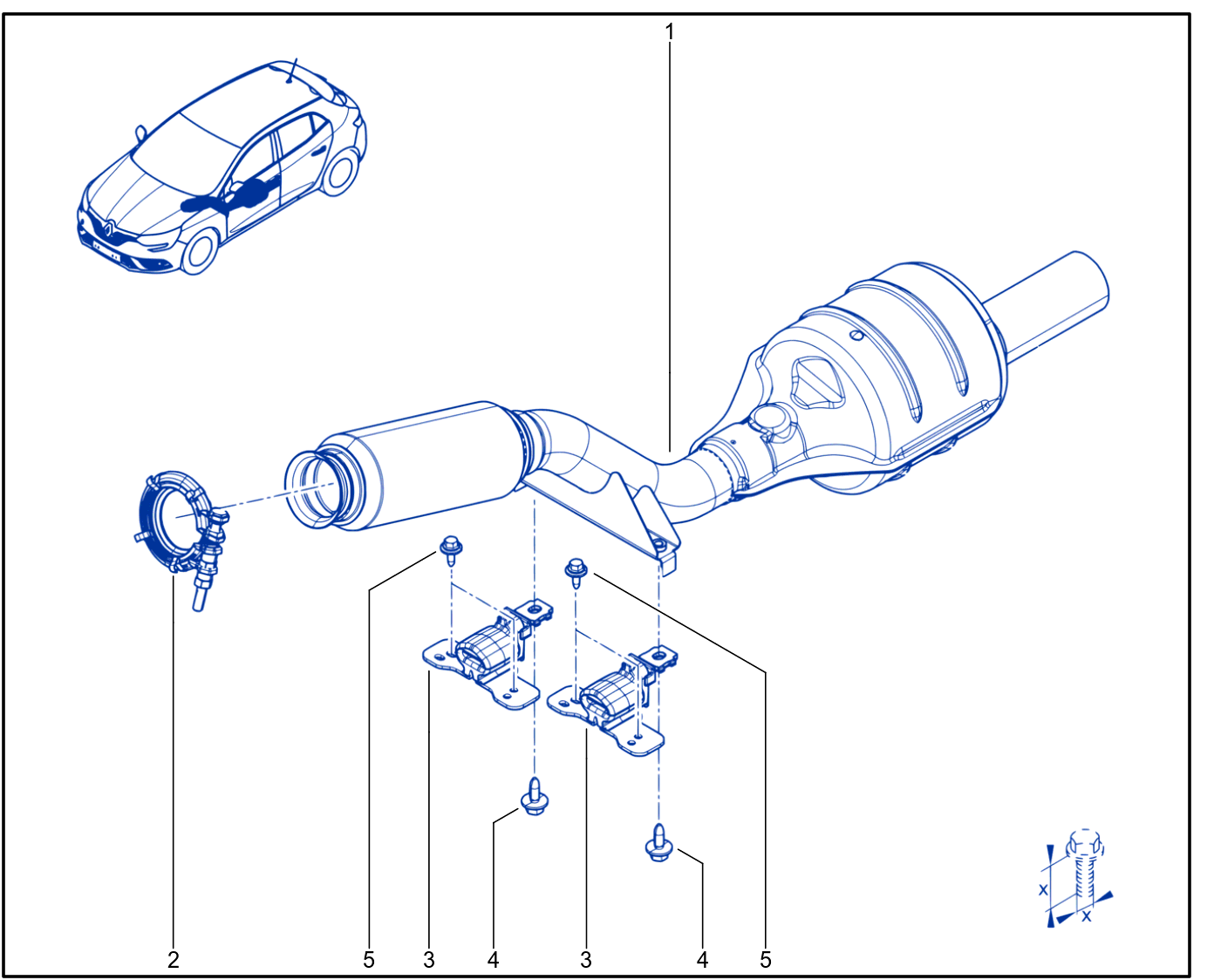 Exhaust Pipe - 01107632