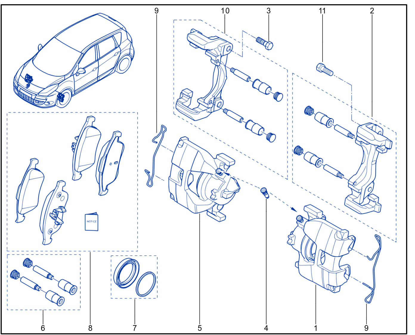 Front Brake - 01107740