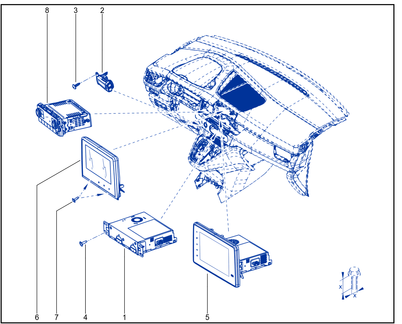 Radio And Equipment - Aerial - 01107780