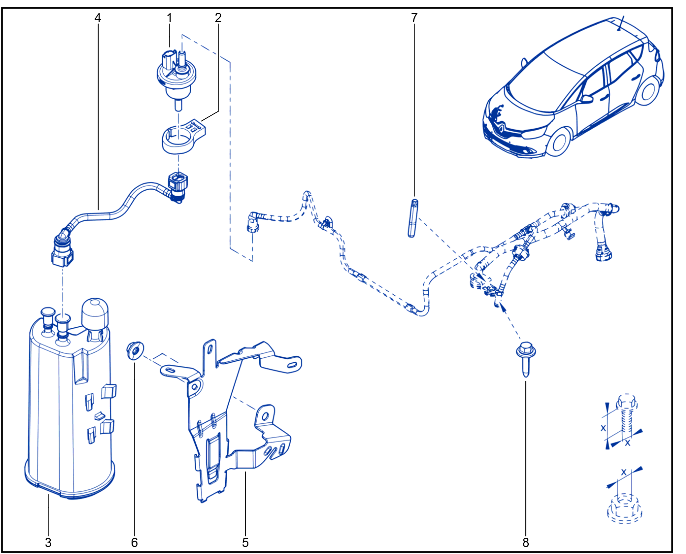 Fuel Vapour Recirculation - 01107821