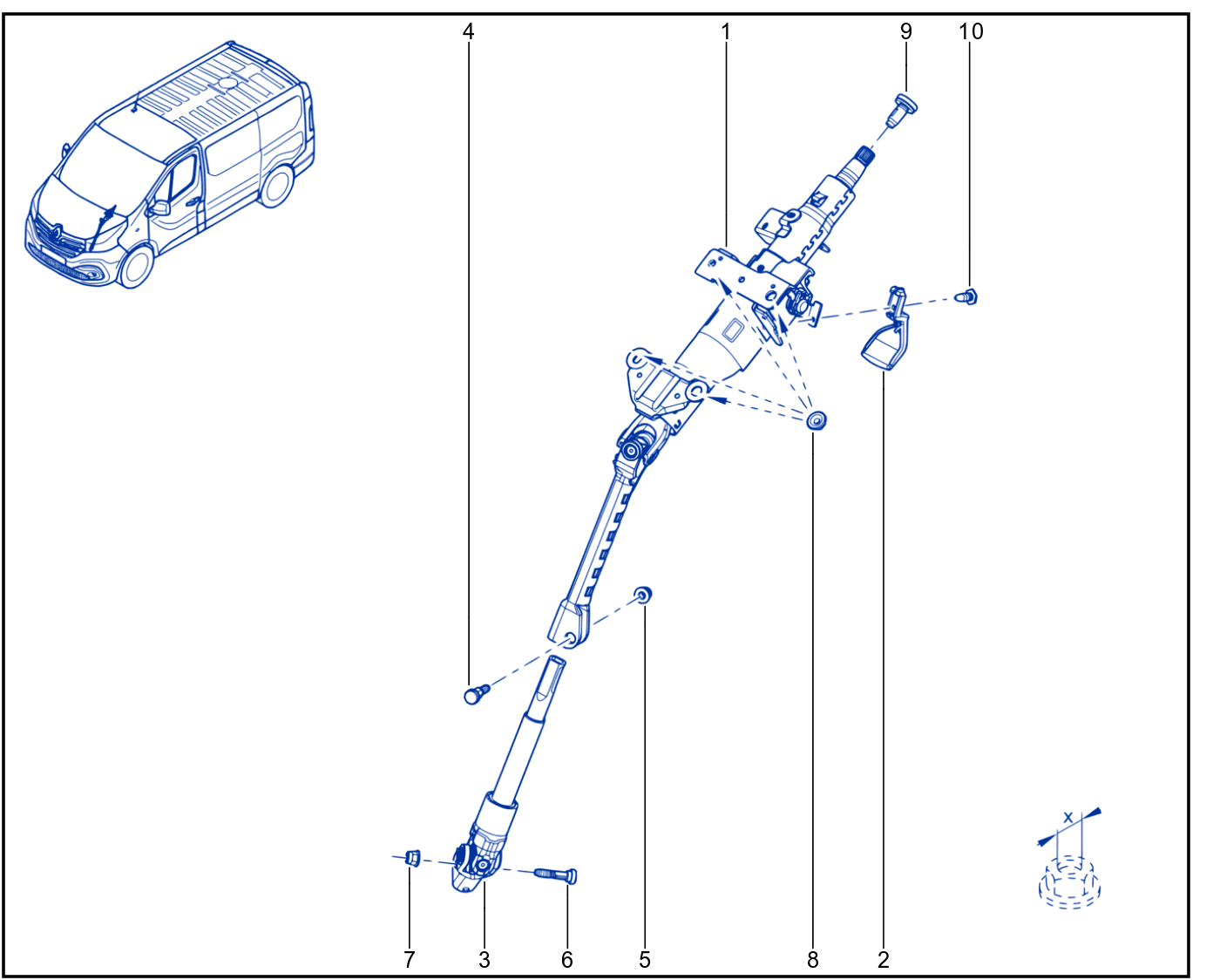 Steering Column - 01107856