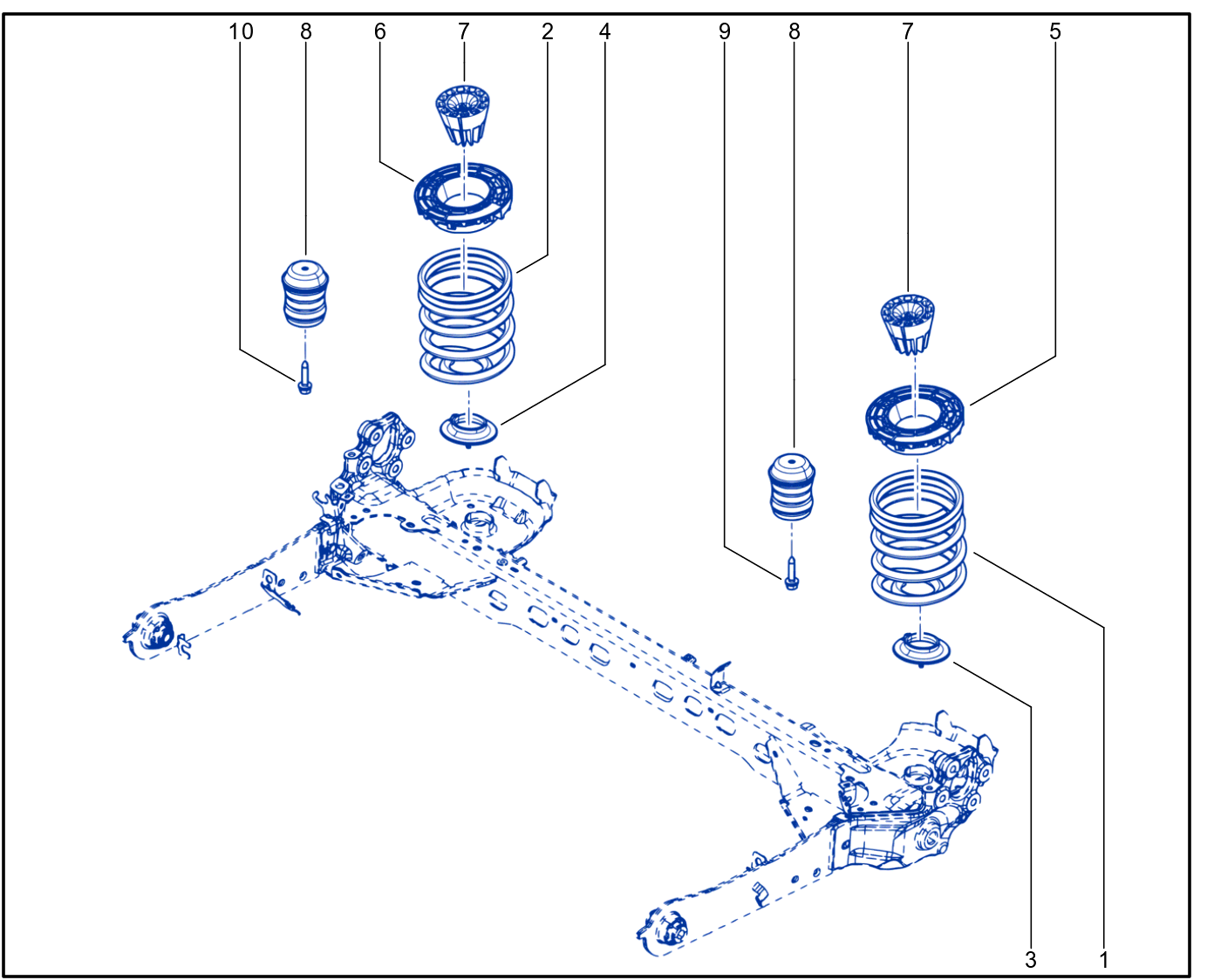 Rear Axle Component - 01108092