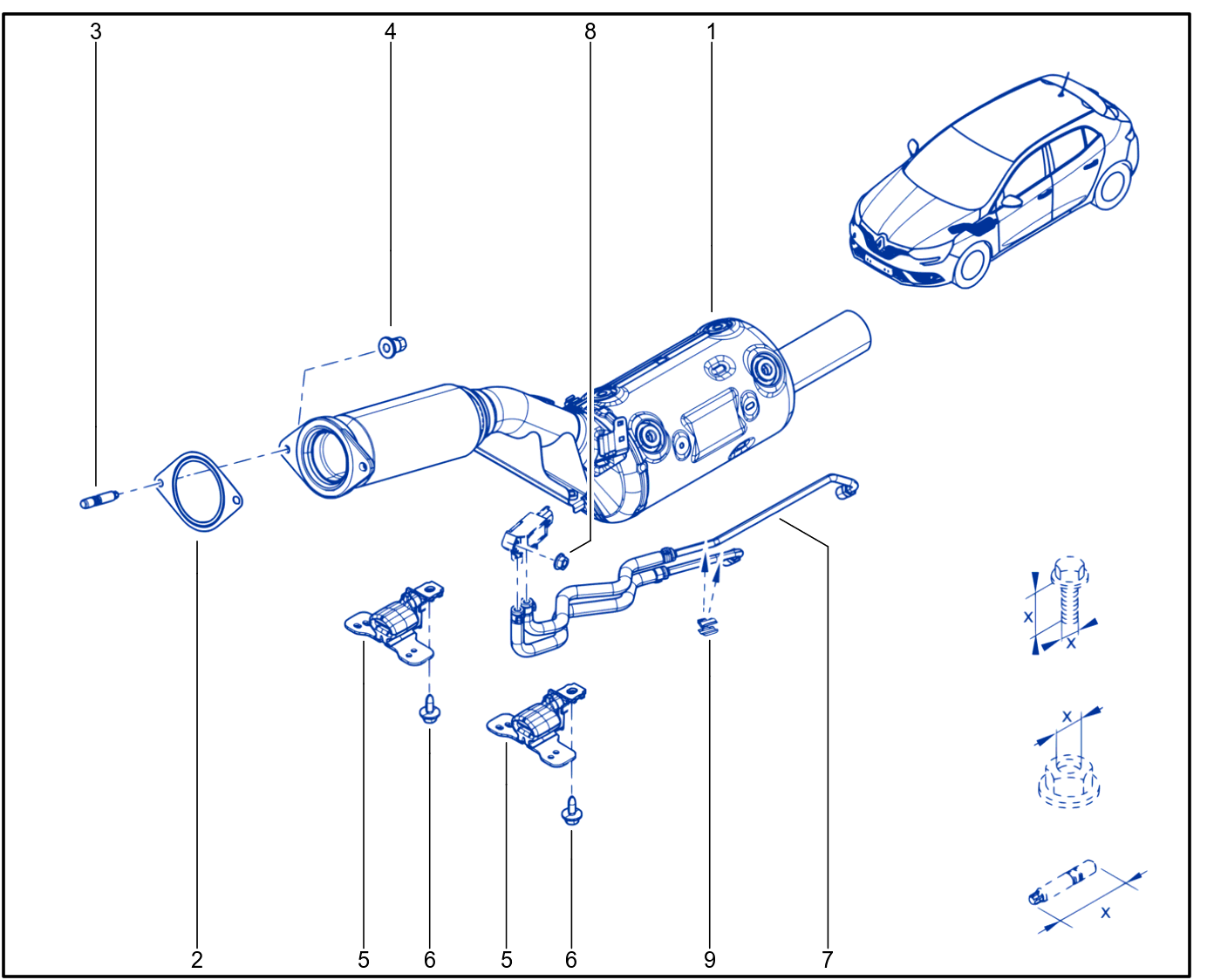 Exhaust Pipe - 01108264