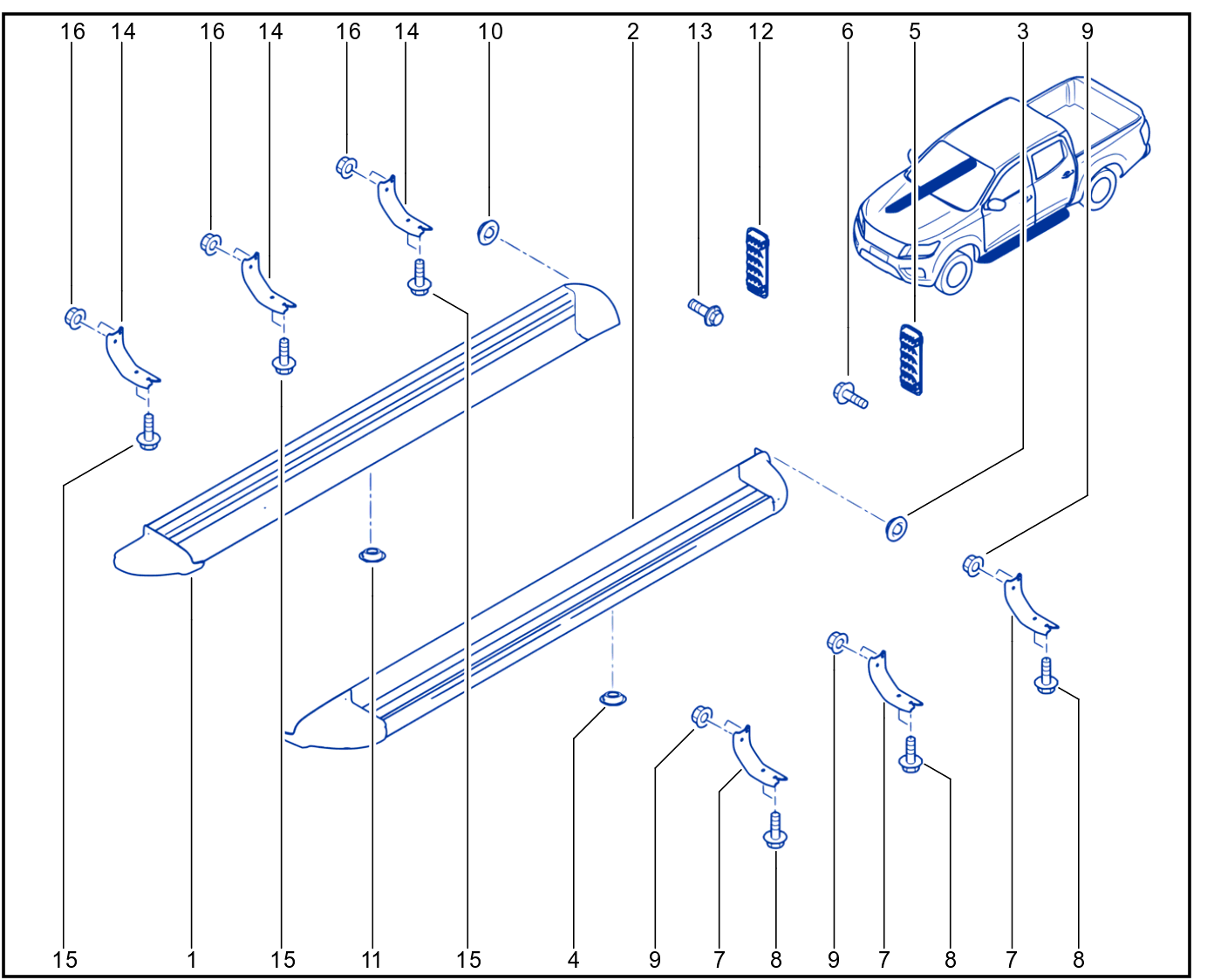 Aerodynamic Component - Side Step - 01108723