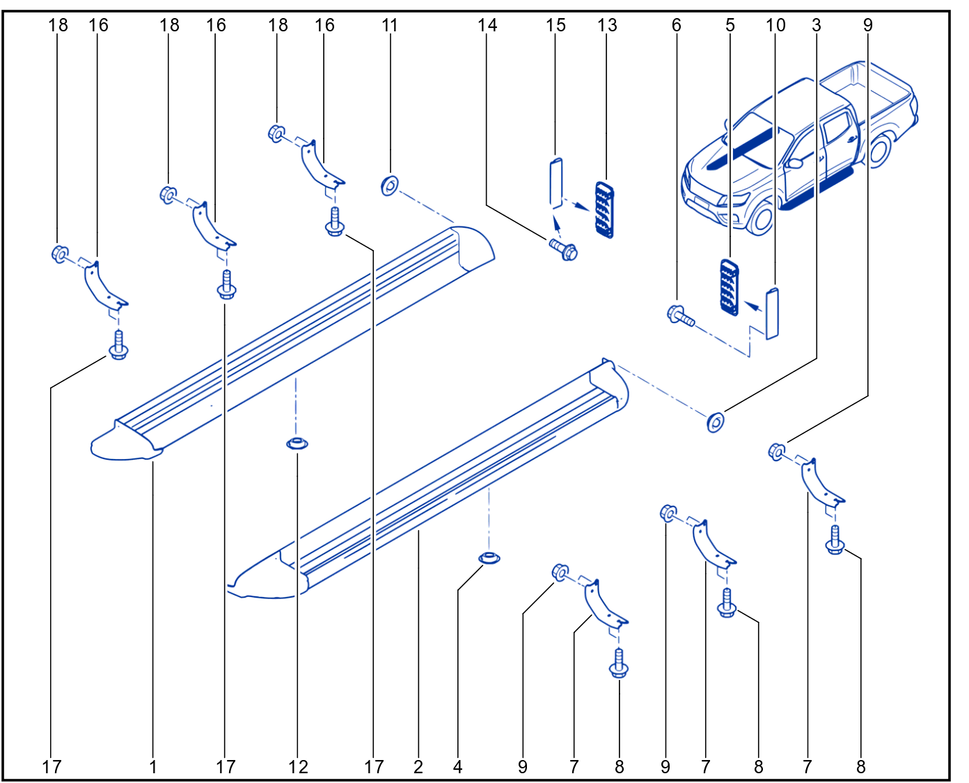 Aerodynamic Component - Side Step - 01108724