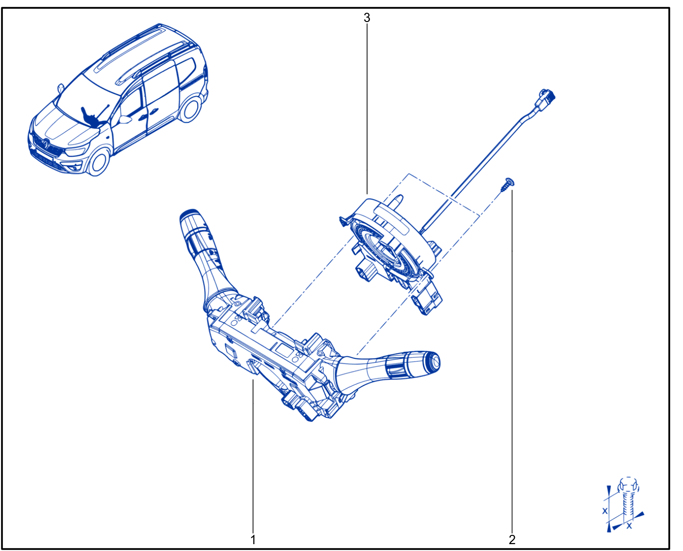 Steering Wheel Control - 01108766