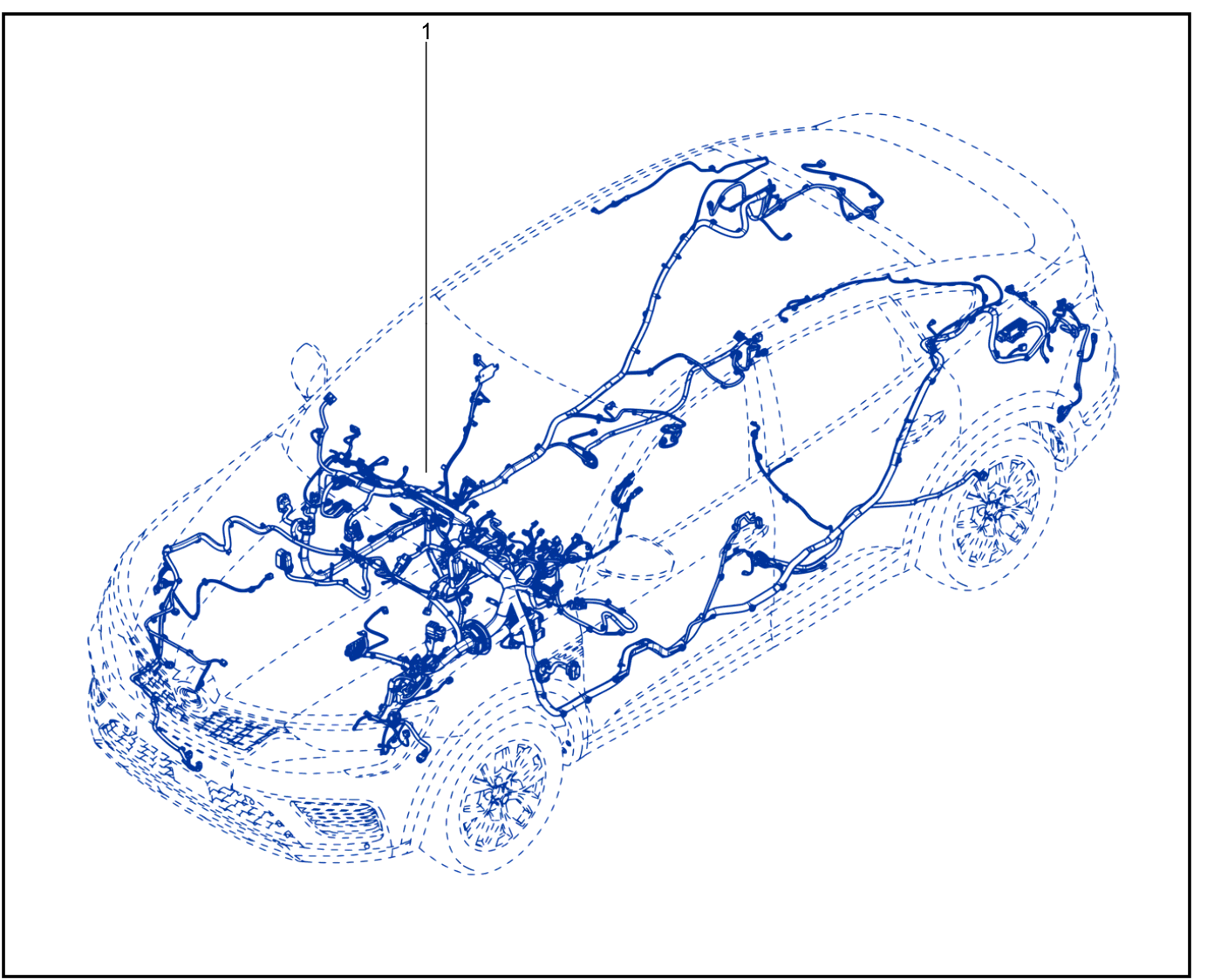 Wiring - Passenger Compartment Components - 01108772