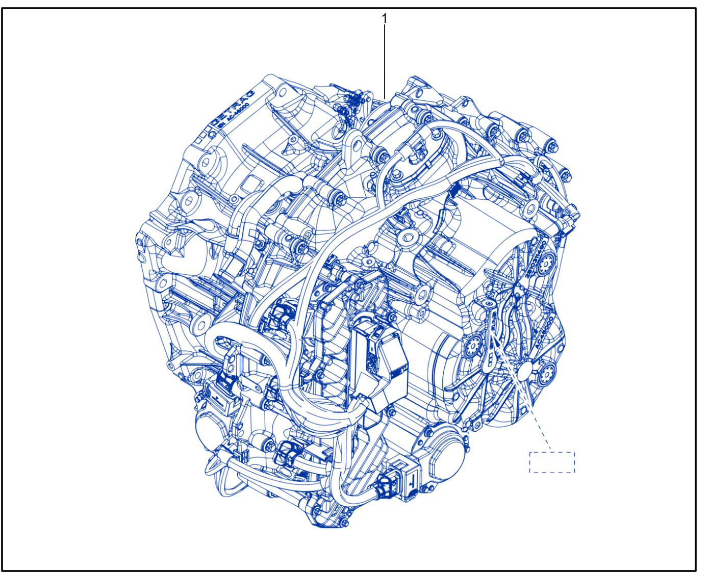 Assembled Gearbox - 01108783
