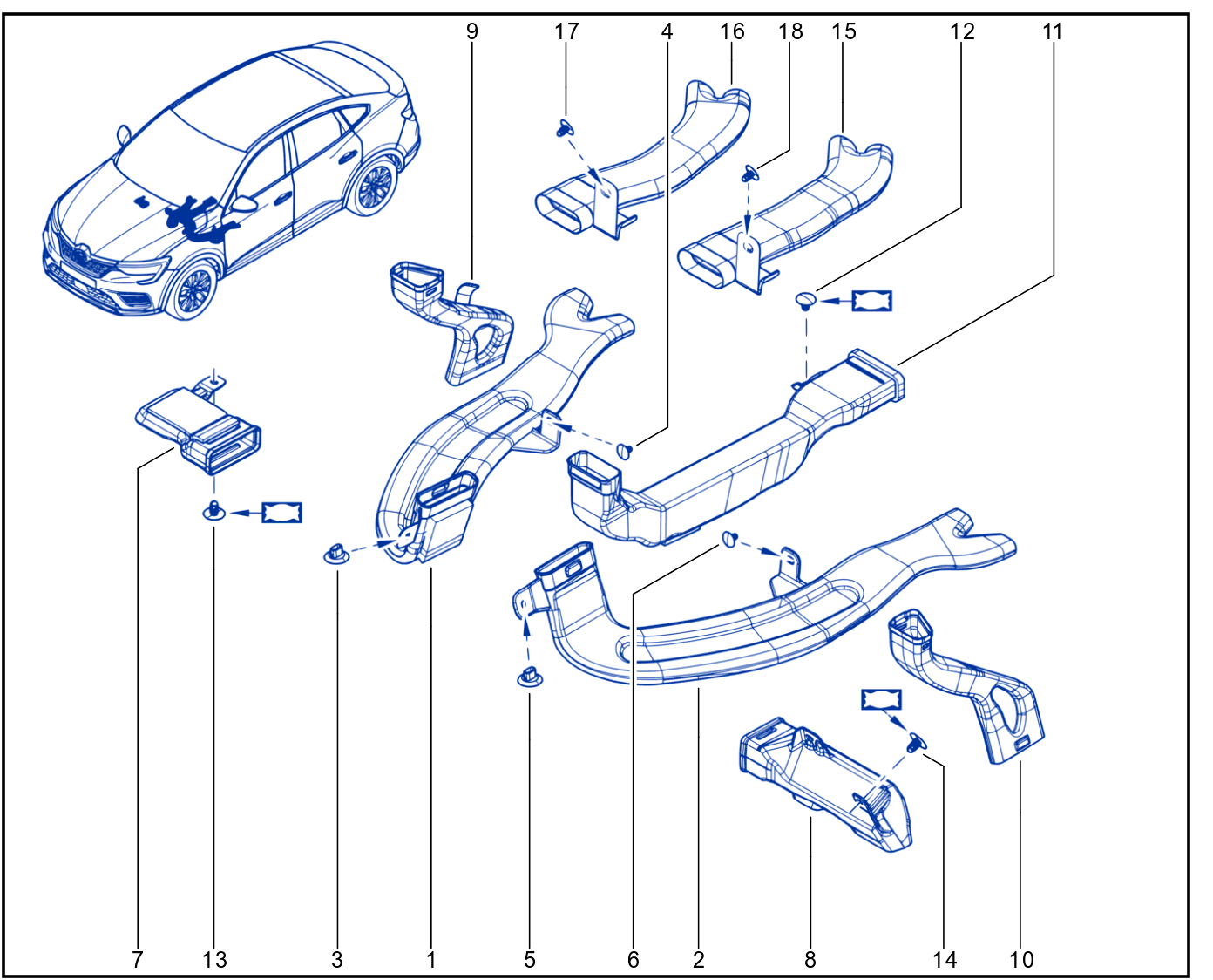 Air Distribution Circuit - 01108817