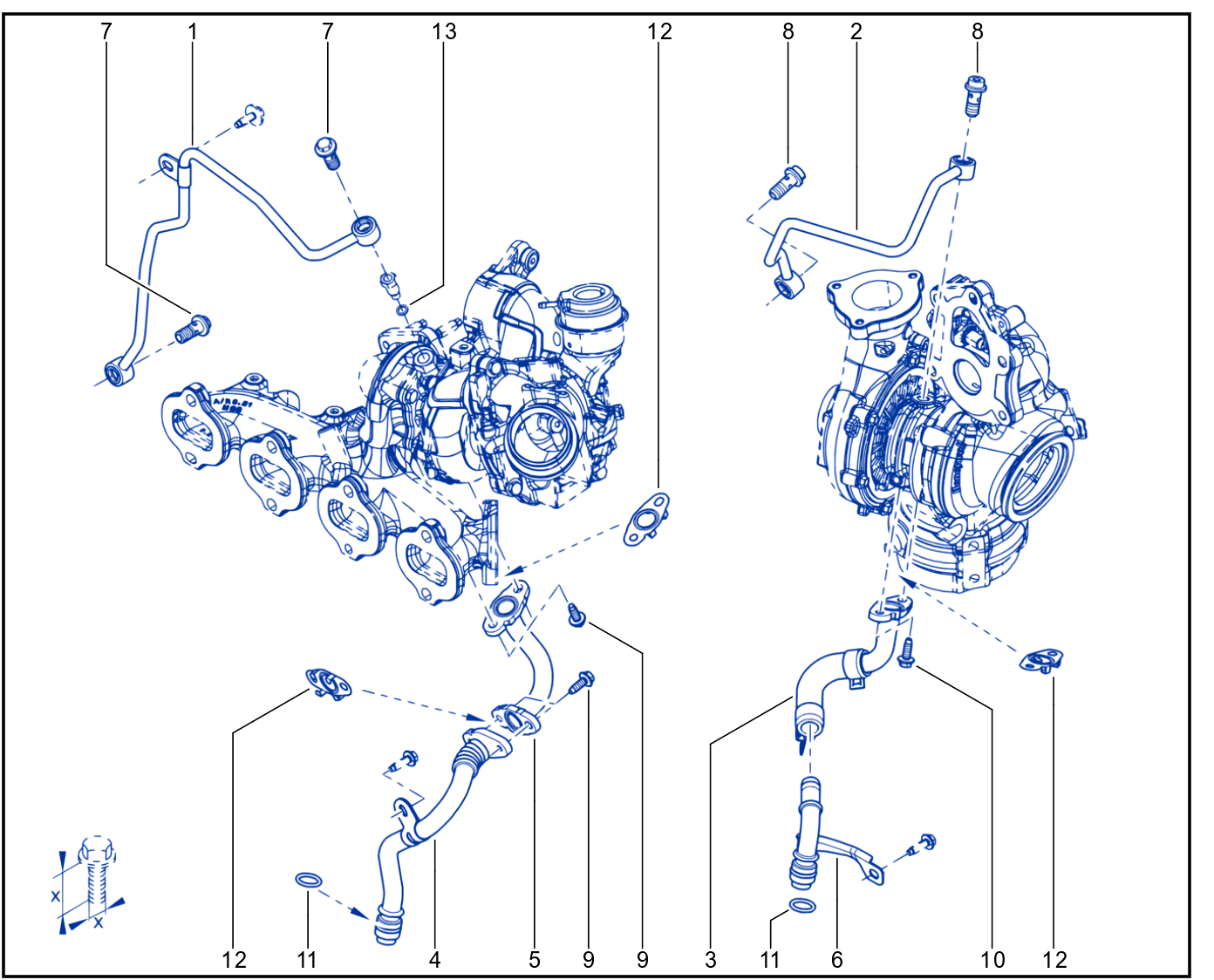 Turbocharger Lubrication - 01108835