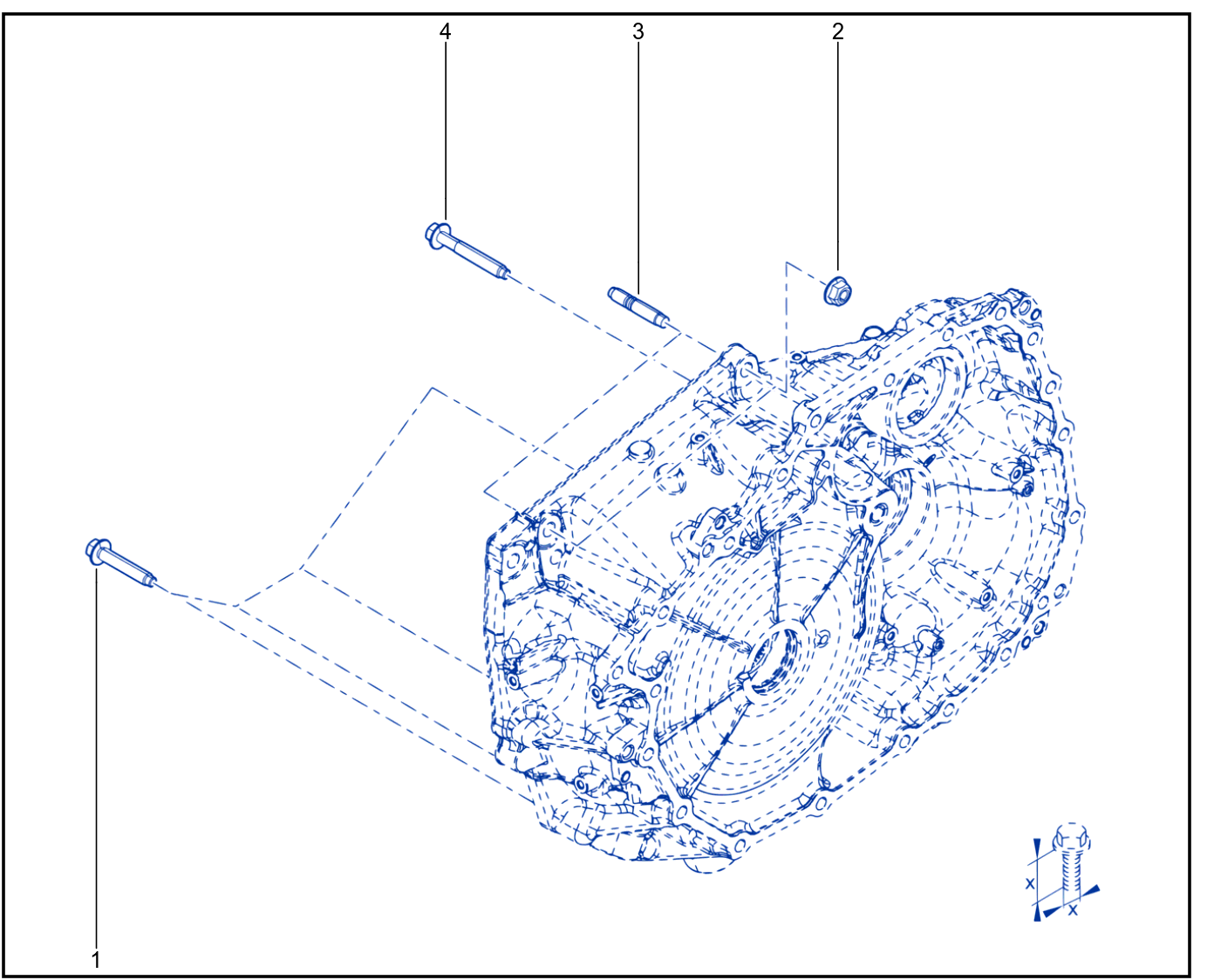 Assembled Gearbox - 01108931