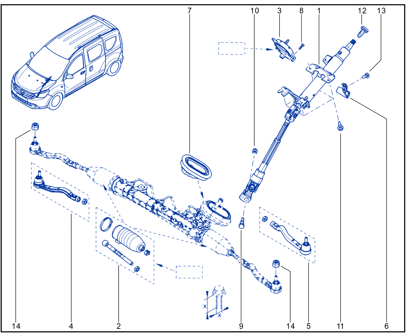 Steering Column - 01108934