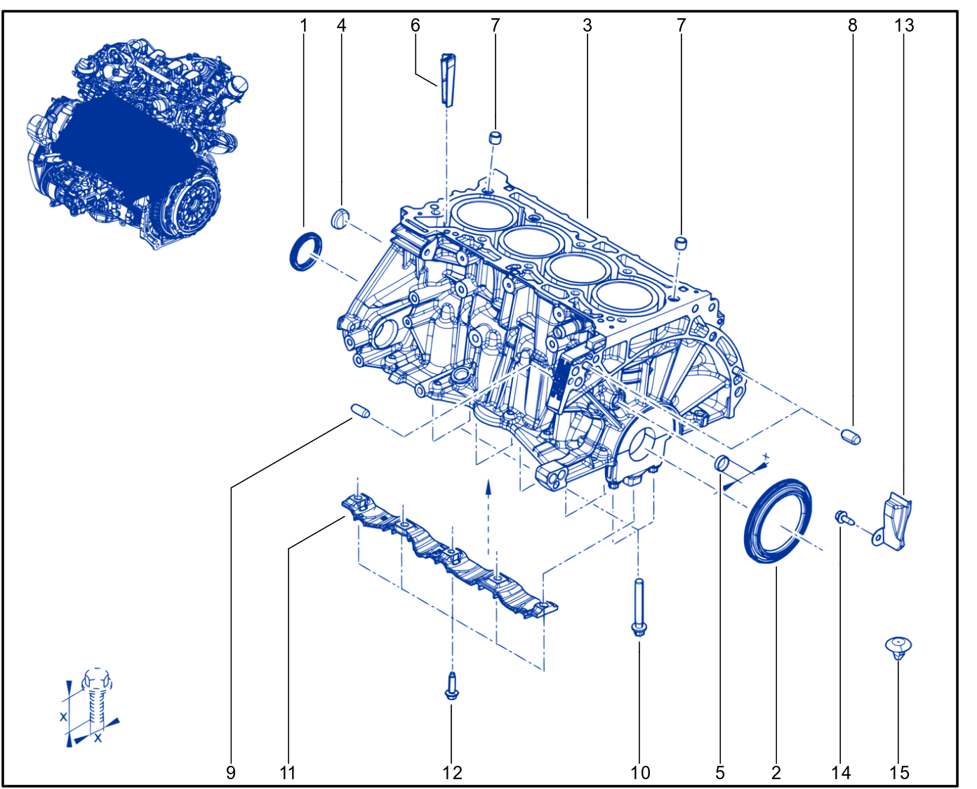 Cylinder Block - 01108991