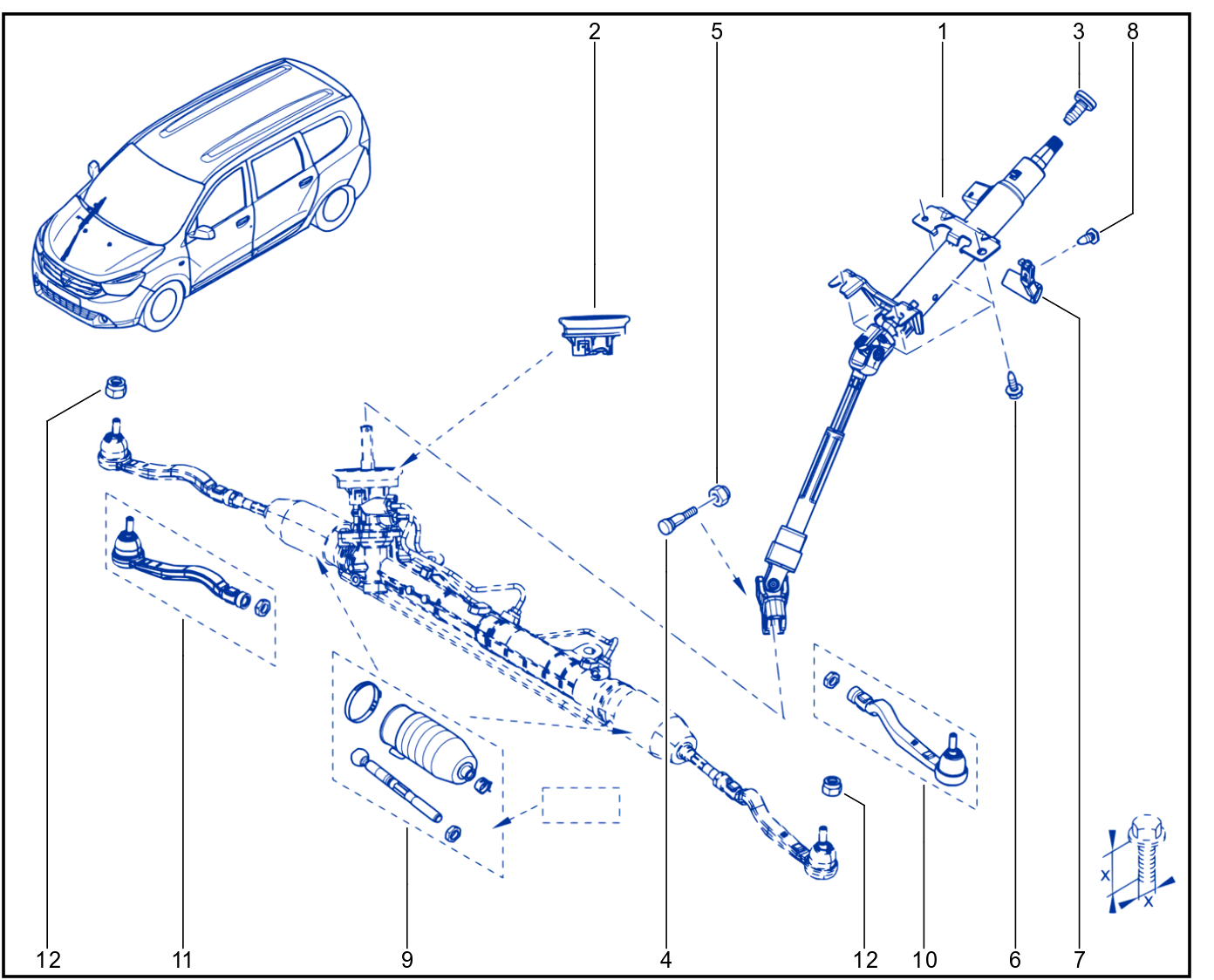 Steering Column - 01109014
